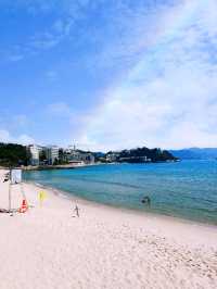 Spending the tail of National day in the beach! ⛱💕⛅️