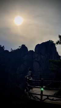 九華山，我確實去到了神仙居住的地方。