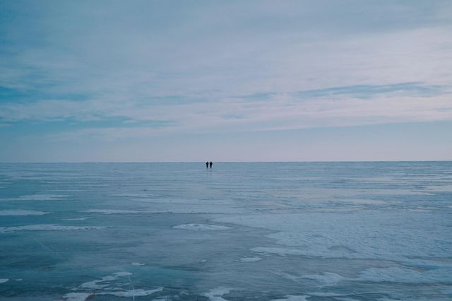 極北邊境小城/下雪的興凱湖美到窒息！。