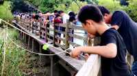 上海小九寨溝~~吳淞炮台灣國家濕地公園。