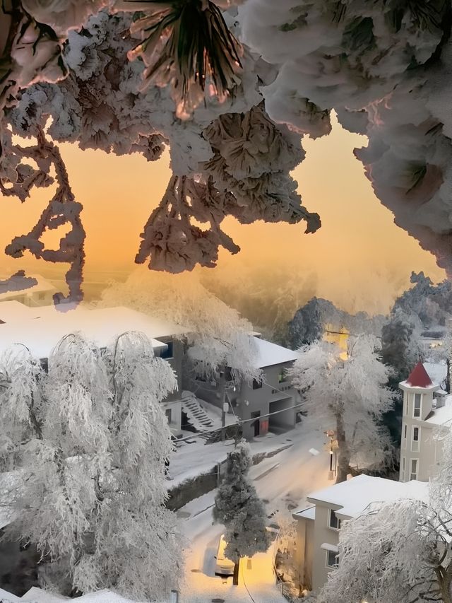冬季廬山雪景 | 邂逅韓劇同款氛圍感