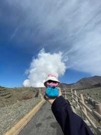 千萬要來阿蘇火山: 直升機 🚁！太震撼了