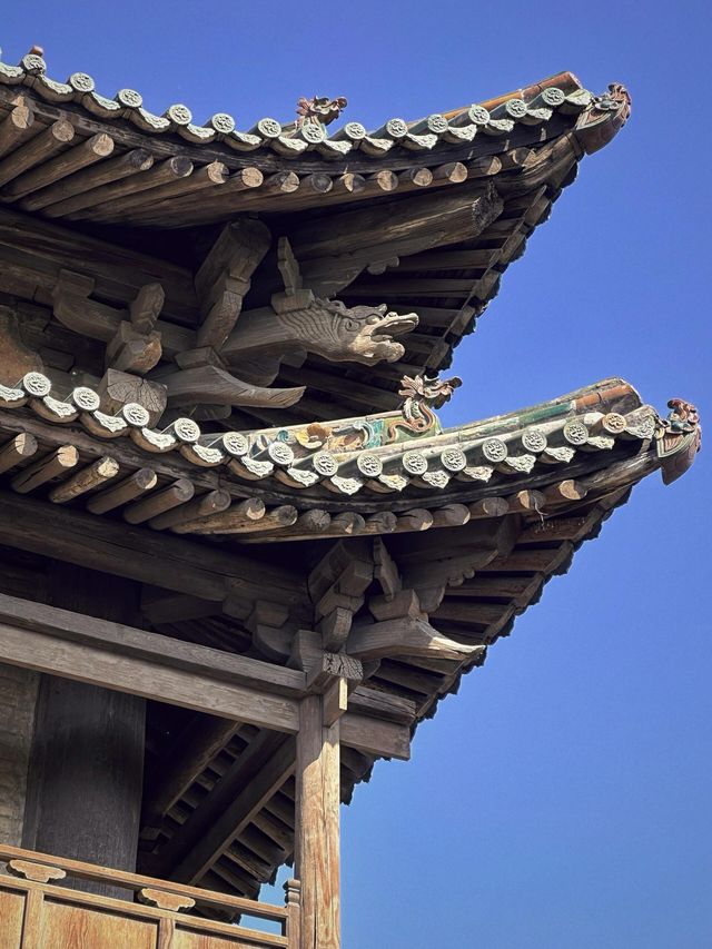 運城玄帝廟|琉璃覆頂彰顯逸彩