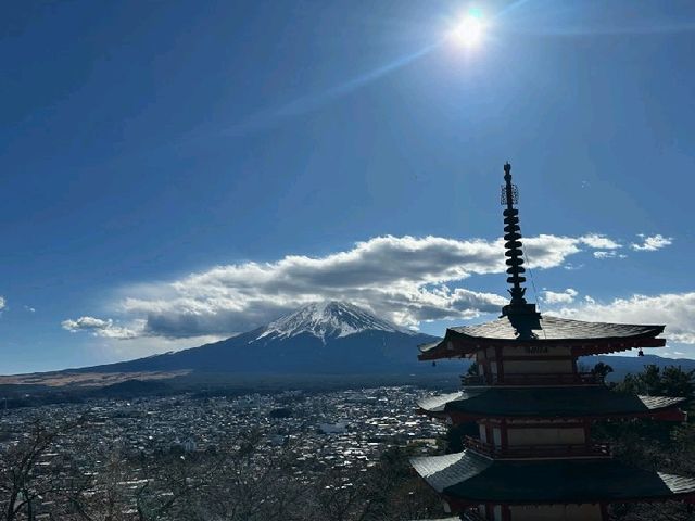 東京市中心到淺間公園淺間神社一日遊行程攻略