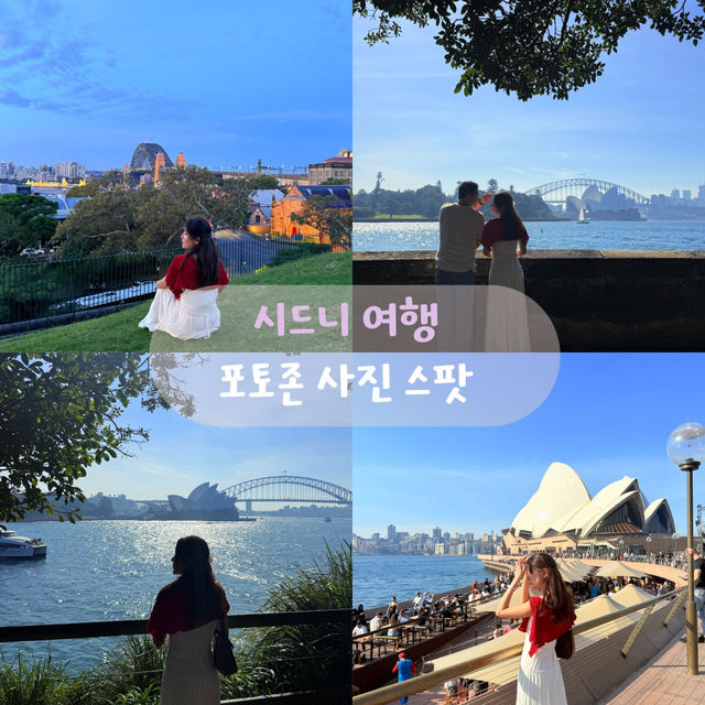시드니 하버브리지&오페라하우스 숨겨진 포토존 알려드릴게요‼️