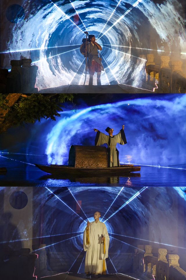 終於在惠山古鎮的，等到了國風春遊季
