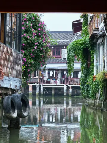 上海東方威尼斯不來朱家角古鎮坐船等於白來