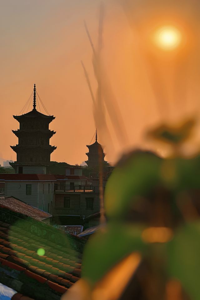 泉州天氣盲盒開到大晴天！傍晚天台追光攻略～