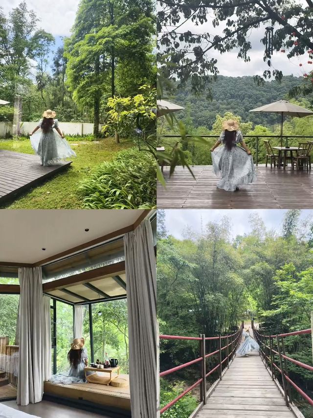 成都周邊避暑遛娃｜住進25°C嘅夏天