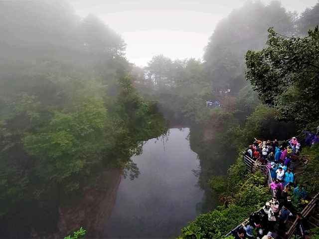 Mist-Kissed Mountains: Wulingyuan's Backpacker Hug