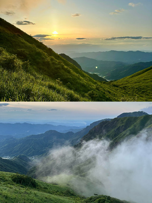 江西呢座神山藏唔住啦！武功山雲海靚到窒息，洗版預定！