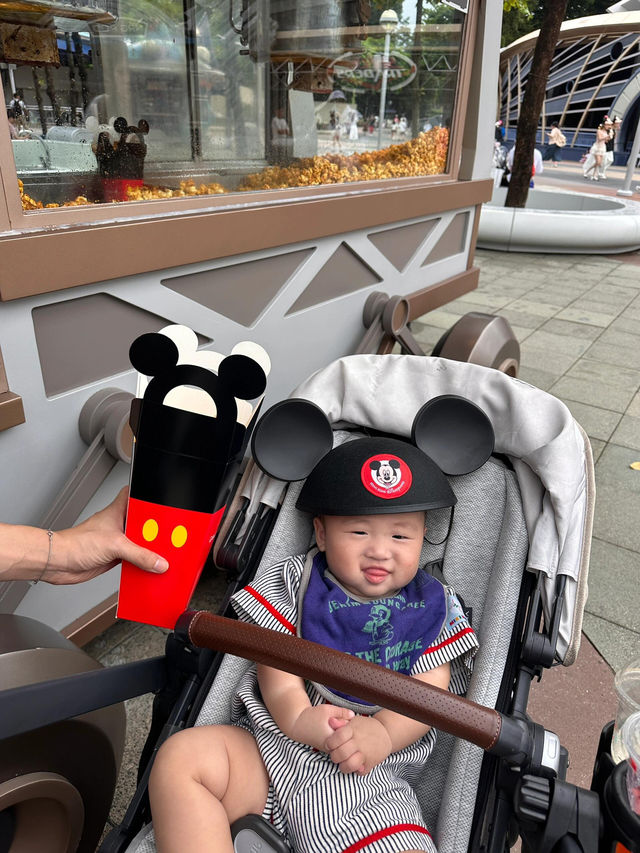 香港迪士尼真的對小月齡寶寶太友好啦！帶住娃來慶祝生日，全程開心到不想走～