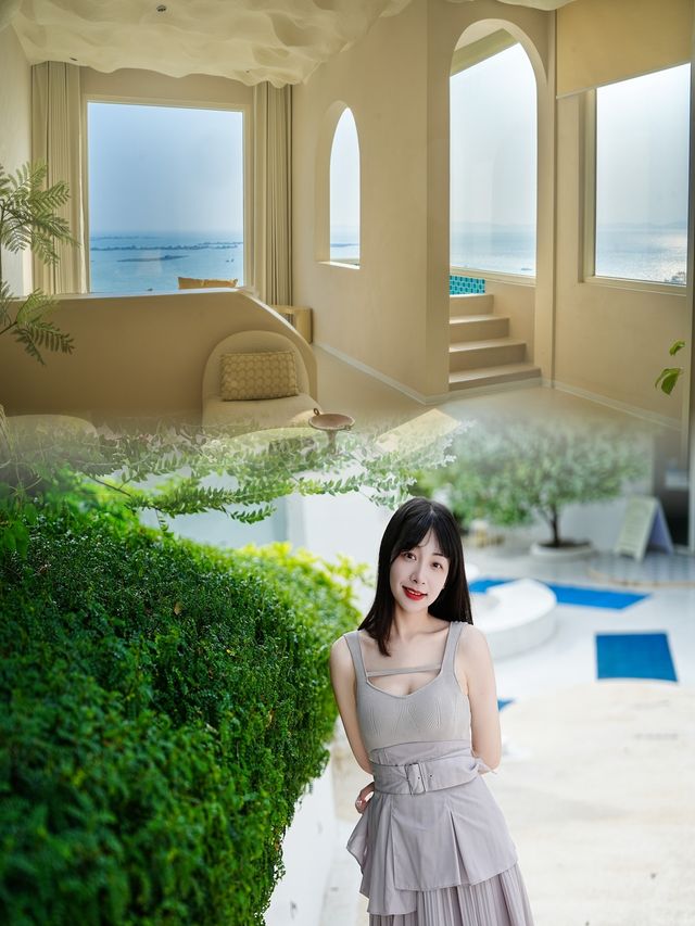 平潭民宿藏壁紙級海，原片直出發圈炸