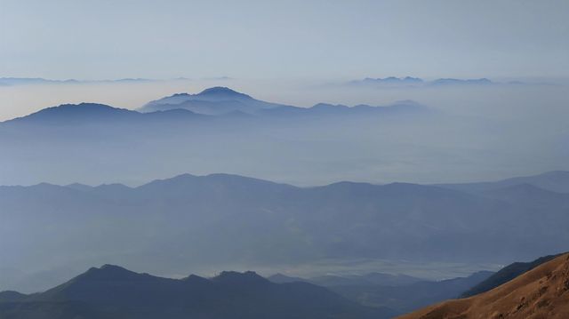 出發，收藏武功山限定版的金色秋天
