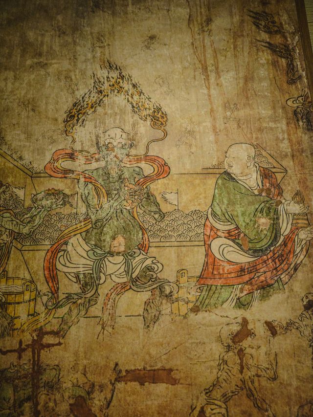 光為這一堂壁畫，就值得專程去一次稷山