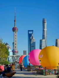 상하이 소주강 시티워크✨ 도시 속 포근한 여유시간