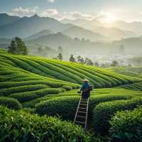 萬畝茶園春日漫遊