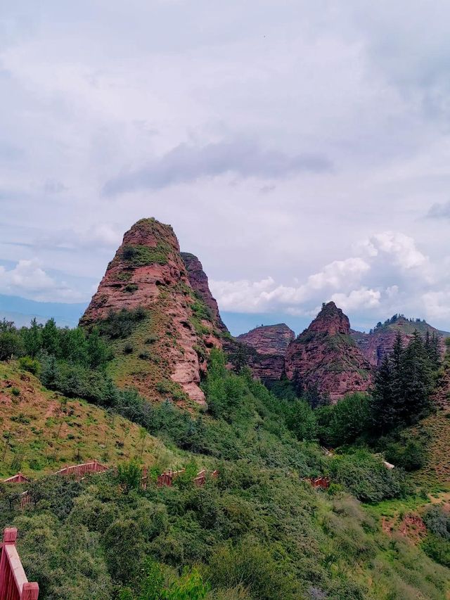 青海丹霞地貌打卡