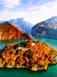 三峽之巔徒步｜紅葉季漫山紅遍絕美超治癒