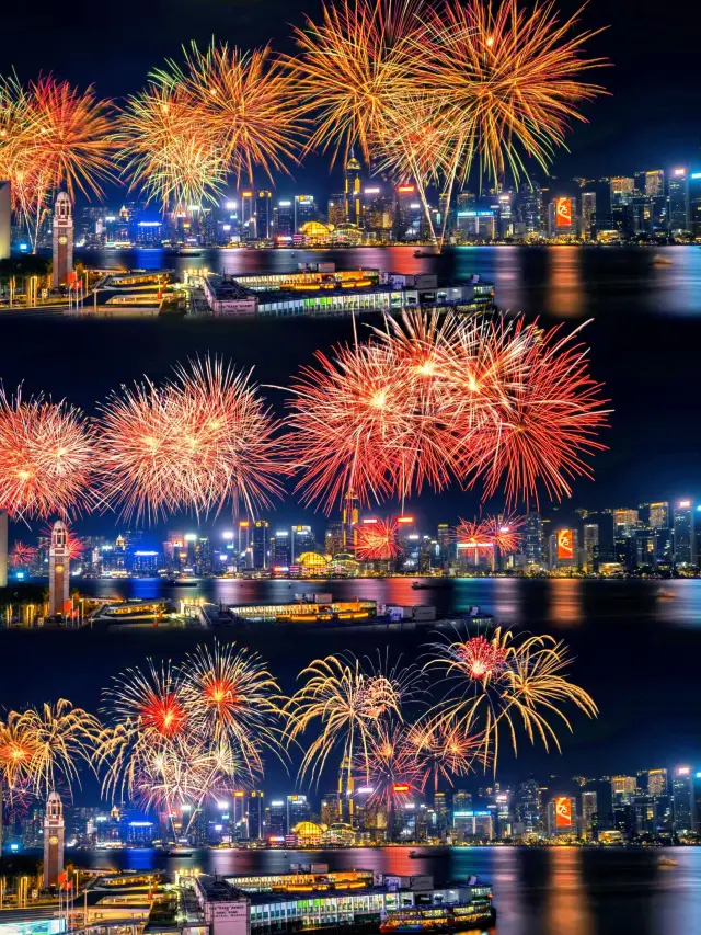 Victoria Harbour New Year's Eve Fireworks Yacht Departure from Shenzhen