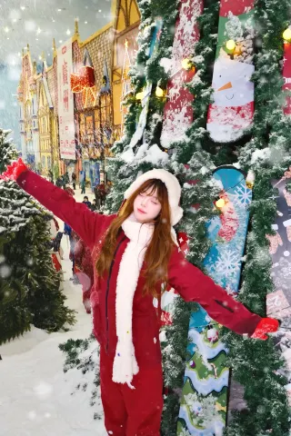 廣州聖誕雪國小鎮聖誕濃度已達1000%…