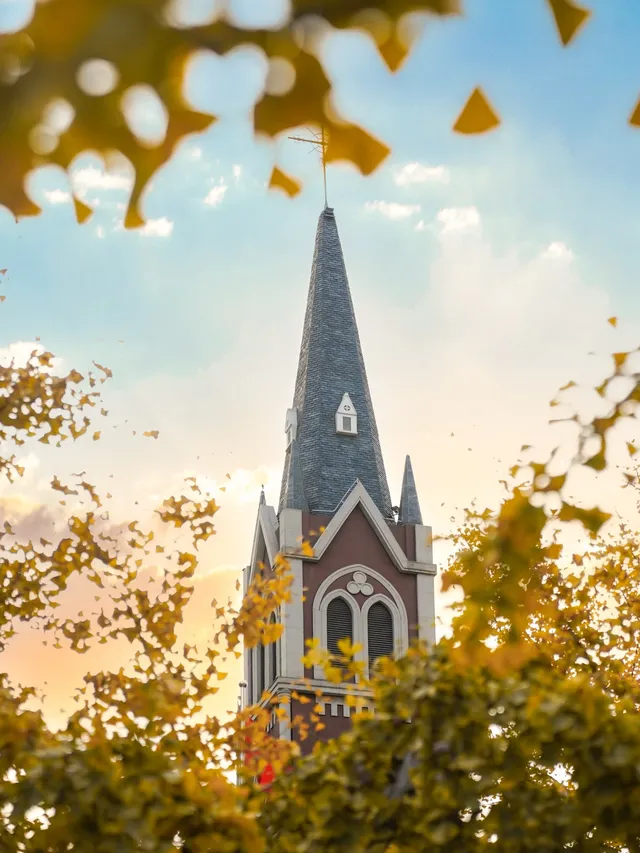 12.02實拍｜上海銀杏教堂已封神，可參觀