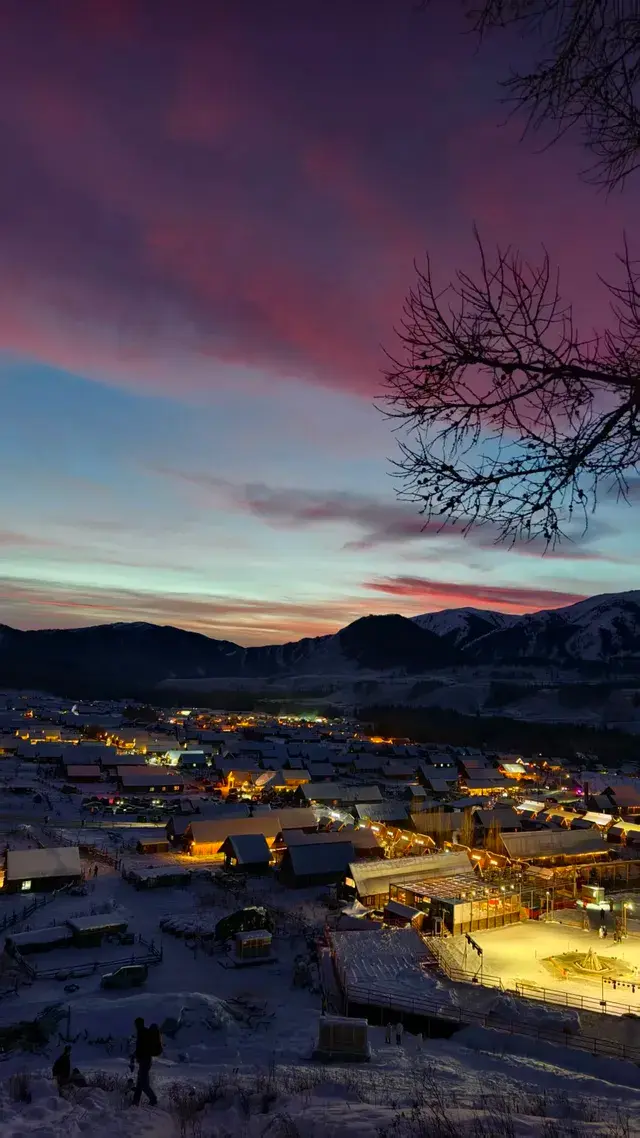 禾木冬日治癒圖鑑 禾木冬日治癒圖鑑