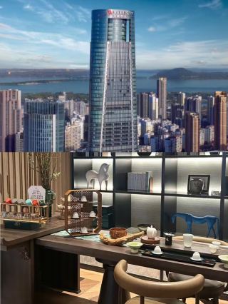 Marriott brings Xiangyang city into the cloud hotel!!