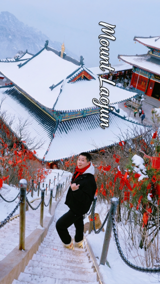 Luoyang | Snow on the Golden Summit, a breathtaking feast on earth | A one-day fairyland journey to Laojun Mountain