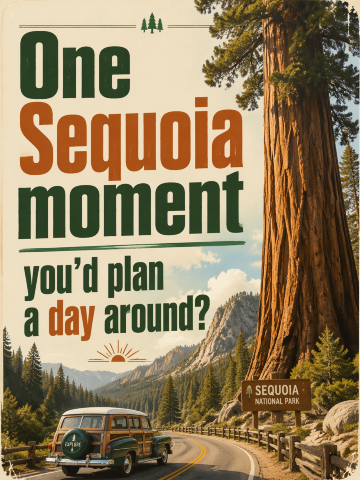 Satu momen di Sequoia yang layak direncanakan seharian?