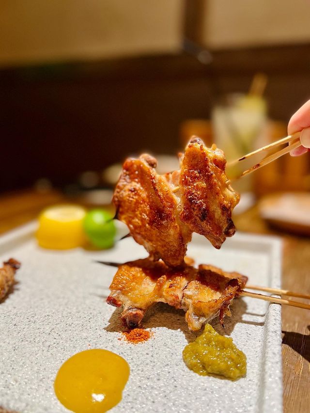 香港美食🍀銅鑼灣炭火燒鳥店