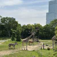 【 市區內的傳統動物園。天王寺動物園 】