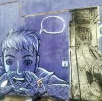 Legendary Penang Street Art @ Armenian Street