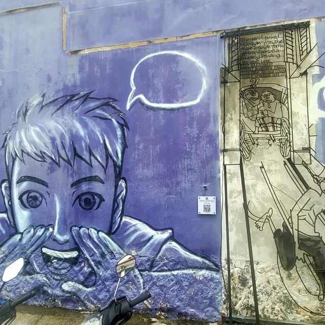 Legendary Penang Street Art @ Armenian Street