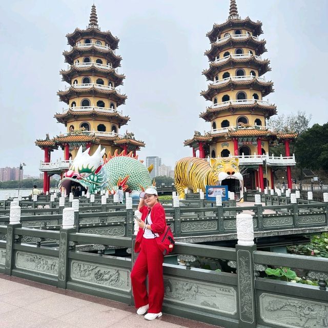 Dragon and tiger pagodas  Kaohsiung 
