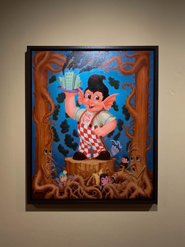 นิทรรศการที่เล่าเรื่องผ่านคาแรคเตอร์หมูน้อย 🐽🎪