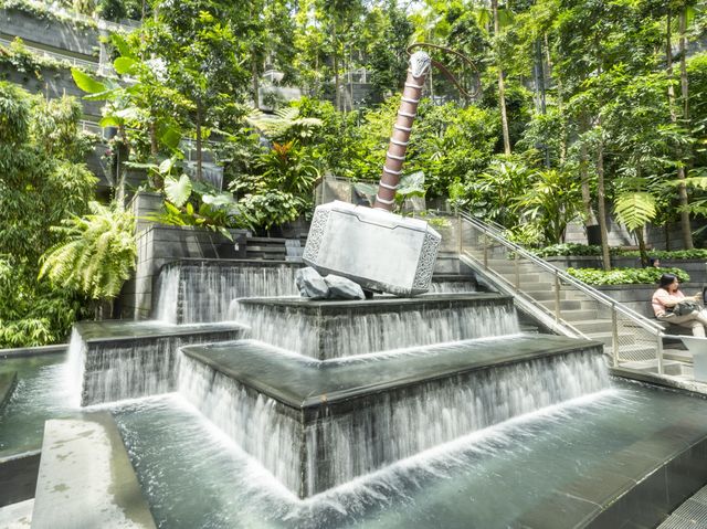 จุดเช็คอิน ในสนามบินสิงคโปร์ 