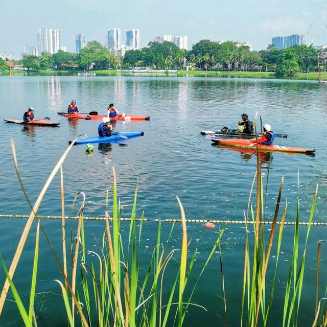 A wonderful day in Taman Tasik Titiwangsa