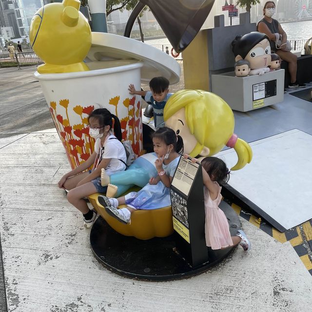 灣仔金紫荊廣場，親子活動