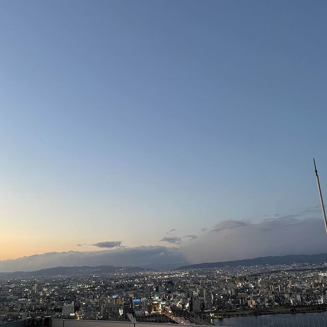 梅田必去地標😻 梅田空中庭園展望台‼️‼️Osaka Pass超扺玩