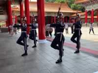 台湾　台湾観光　 忠烈祠の交代式に遭遇！