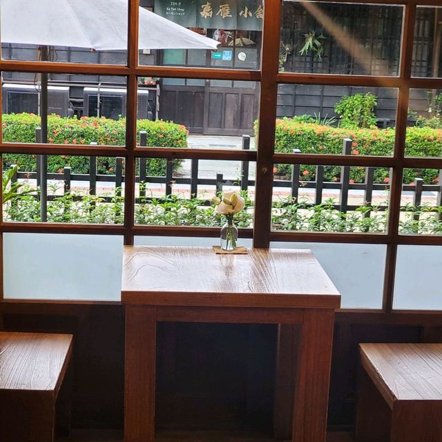 【台湾_嘉義】檜意森活村にある日式カフェ☕