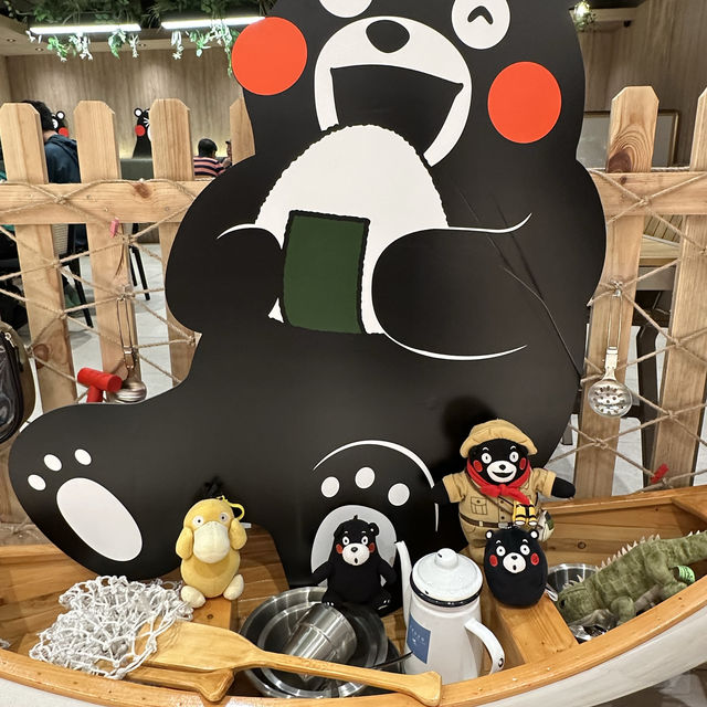 熊本熊部長駕臨日式西餐廳🥰