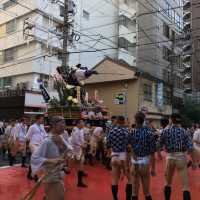 【博多祇園山笠】早朝の走る山笠