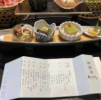 방안에서 즐기는 후지산뷰 가이세키 정찬🍴
