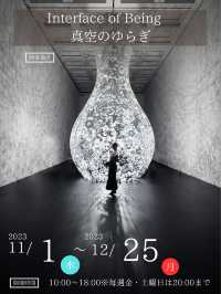 【陰影を使った芸術的な作品！🎨】無料で見れる真空のゆらぎに行くべき！✨