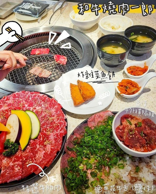 午市燒肉套餐「和牛燒肉一郎」