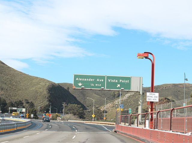 Iconic Golden Gate Bridge in San Francisco