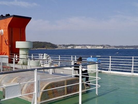 Tokyowan Ferry in Yokosuka