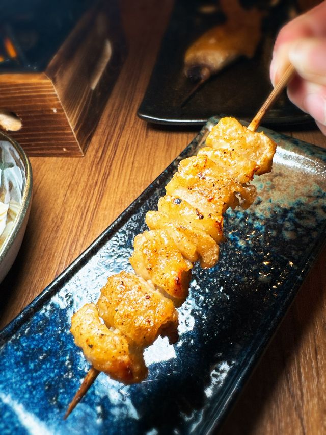 「旺角彌敦道575祝ご居酒屋,雞皮$38」 「旺角彌敦道575祝ご居酒屋,雞皮$38」